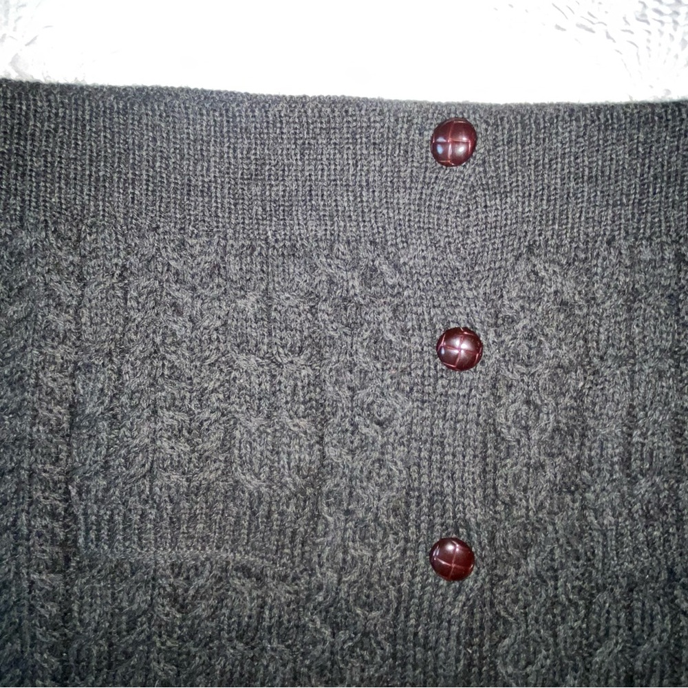 Grandpacore CarraigDonn Pure New Wool Waistcoat Vest Size XL - Picture 12 of 16